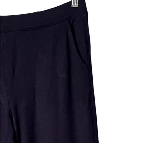 Chicos Zenergy Pants Womens Size 4 Blue Pull On Ruched Hem Mid Rise Pants NWT - Picture 3 of 9